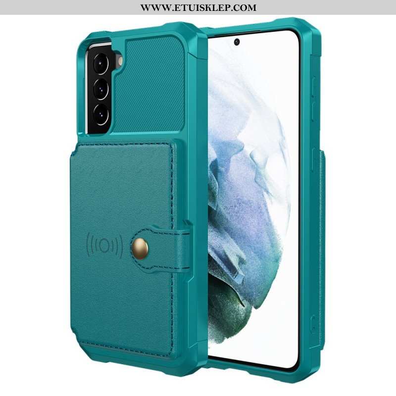 Etui do Samsung Galaxy S22 5G Wielofunkcyjny Uchwyt Na Karty